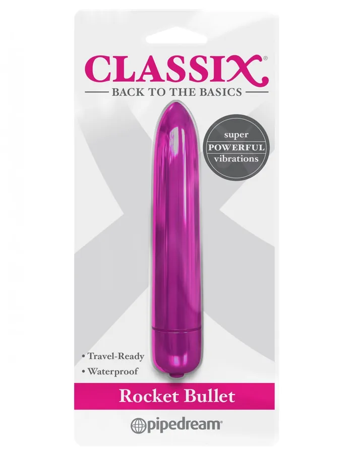 Classix Rocket Bullet Pink Pipedream Vibrators