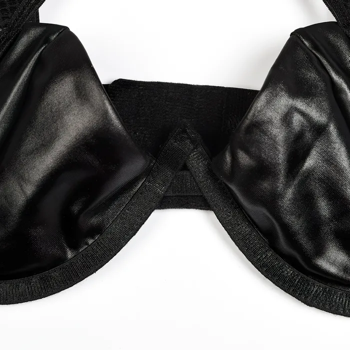 Erotic Female Lace Lingerie Underwear Womens Sexy Black Bra Set Lingerie EVEs SECRETS Anal