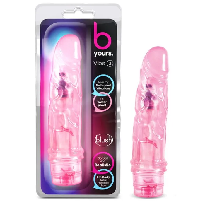 Vibrators LonBrook B Yours 725inch Vibe Pink