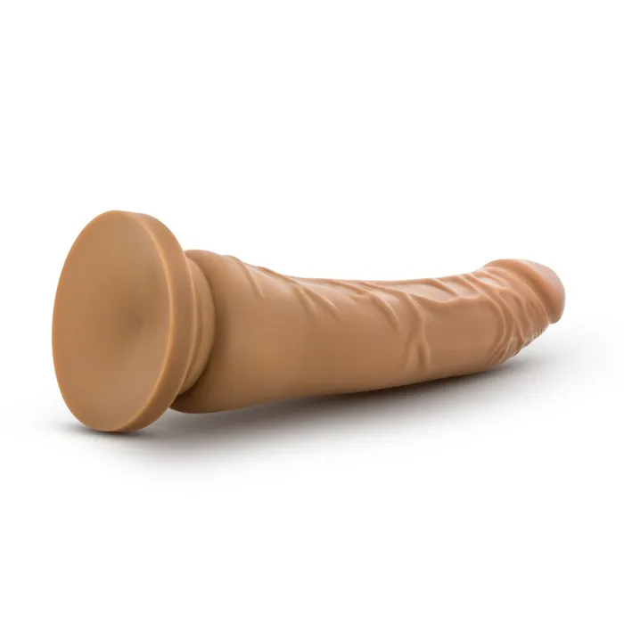Blush Dildos 8 Inch Dong with Suction Cup Mocha