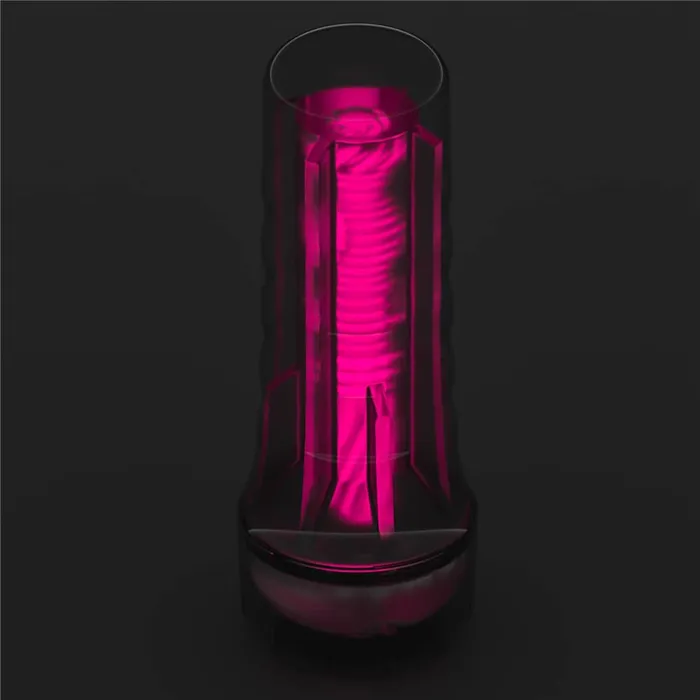 LOVETOY Male Sex Toys 85 Glow in the Dark Masturbator Pink Glow