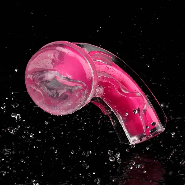 LOVETOY Male Sex Toys 85 Glow in the Dark Masturbator Pink Glow