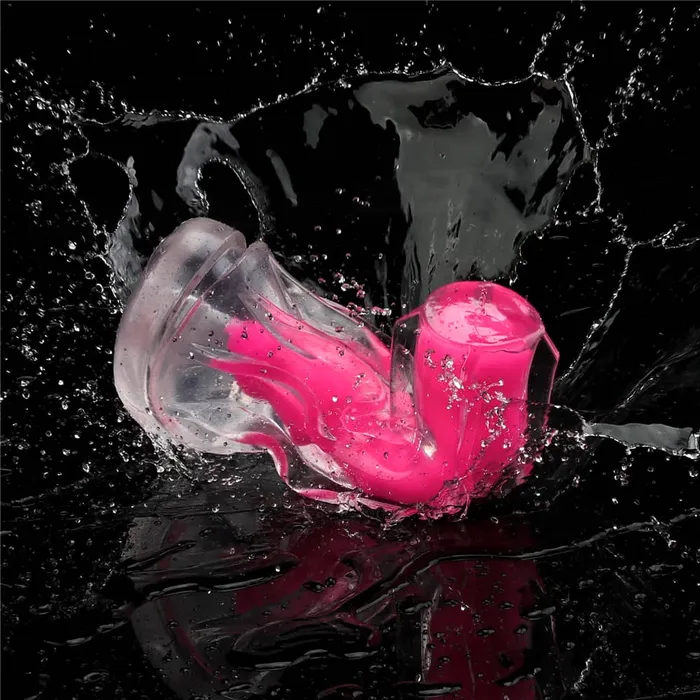 LOVETOY Male Sex Toys 85 Glow in the Dark Masturbator Pink Glow