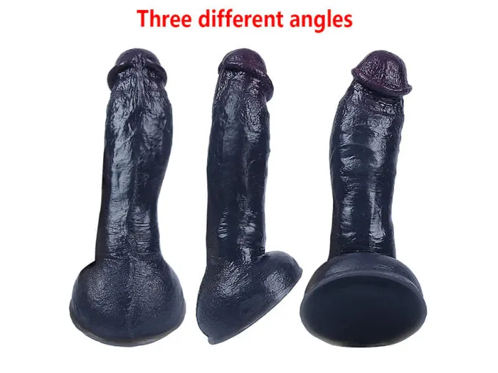Soft Skin Mushroom Head Black Realistic Dildos Safystyle Dildos Soft Skin Mushroom Head Black Realistic Dildos Safystyle Dildos