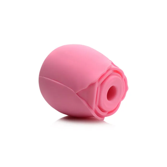 XR Brands Vibrators Bloomgasm 10X Wild Rose Silicone Suction Clit Stimulator Pink