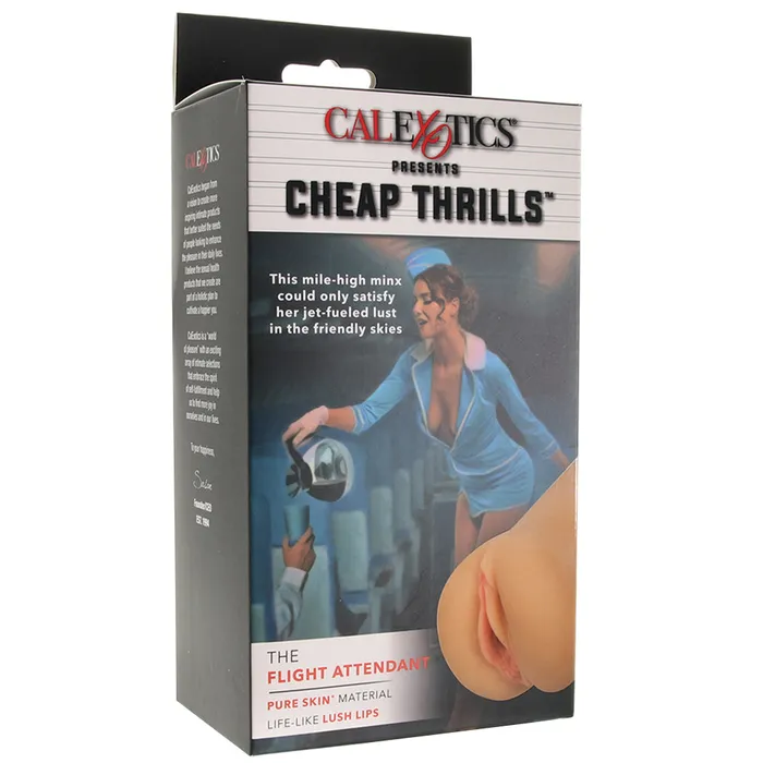 CalExotics Cheap Thrills The Flight Attendant Stroker Male Sex Toys CalExotics Cheap Thrills The Flight Attendant Stroker Male Sex Toys