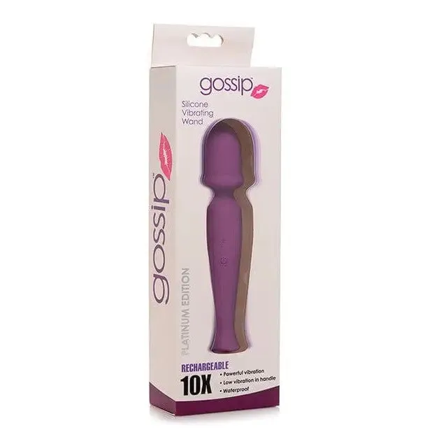 Curve Novelties Gossip Silicone Vibrating Wand 10x Curve Toys Vibrators
