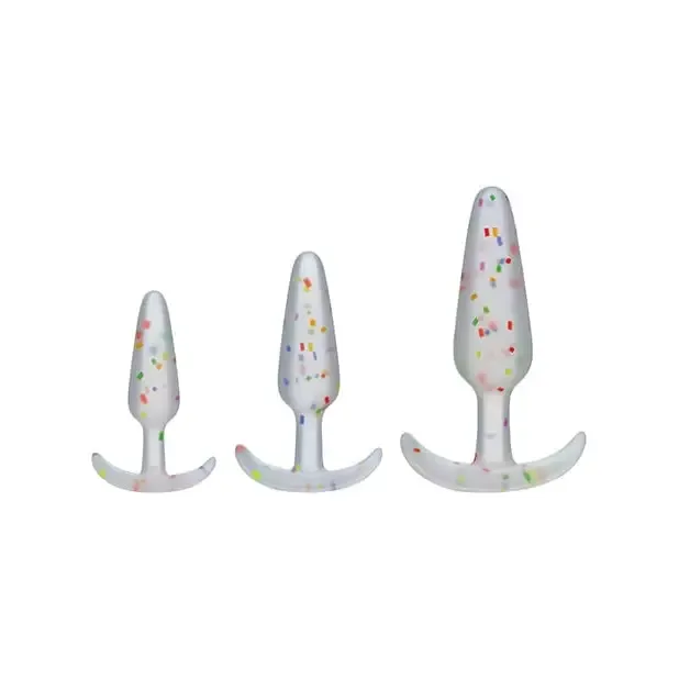 Doc Johnson Anal Mood Pride Anal Trainer Set Multi Colored Set Of 3 Doc Johnson Anal Mood Pride Anal Trainer Set Multi Colored Set Of 3