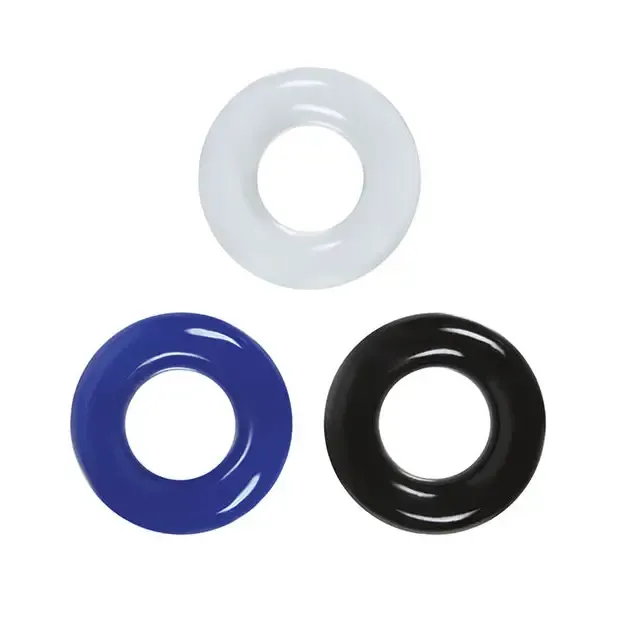 Male Sex Toys NS Novelties Renegade Stamina Rings 3Pack Male Sex Toys NS Novelties Renegade Stamina Rings 3Pack