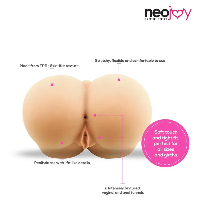 Neojoy Male Sex Toys Neojoy Big Shot Butt Brown Neojoy Male Sex Toys Neojoy Big Shot Butt Brown
