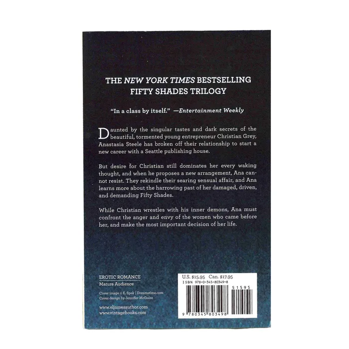 Other Brands Vibrators Fifty Shades Darker by EL James Paperback