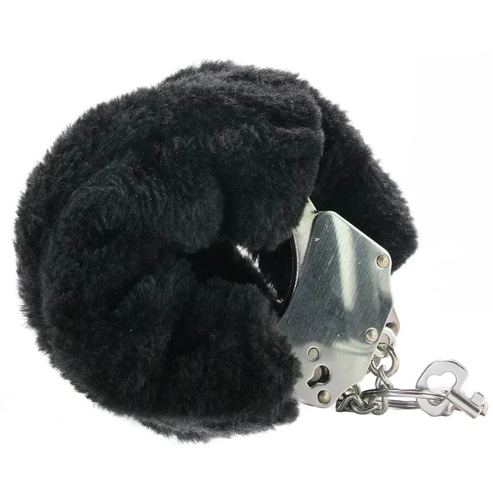 Pipedream Couples Fetish Fantasy Furry Cuffs in Black Pipedream Couples Fetish Fantasy Furry Cuffs in Black