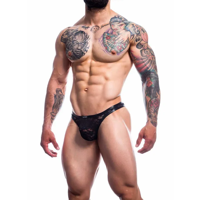 CUT 4 MEN C4M L4CE Capri Black Mens Underwear
