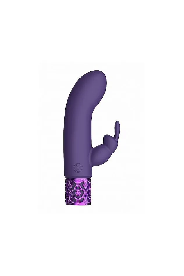 Shots Royal Gems Dazzling Rechargeable Mini Rabbit Vibrator Purple Shots Toys Vibrators Shots Royal Gems Dazzling Rechargeable Mini Rabbit Vibrator Purple Shots Toys Vibrators