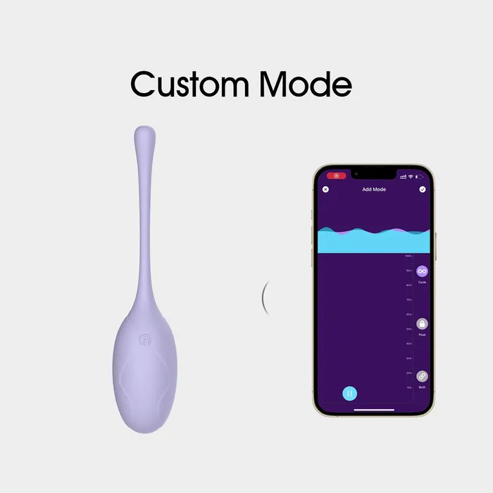 Vibrators Winyi Winyi Kitty App Control Egg Vibrator Purple