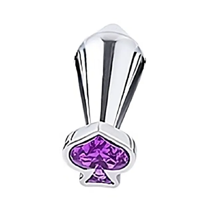 Jeweled Steel Plug Men Flared Lovegasm Male Sex Toys