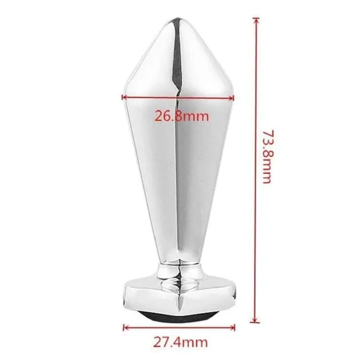 Jeweled Steel Plug Men Flared Lovegasm Male Sex Toys