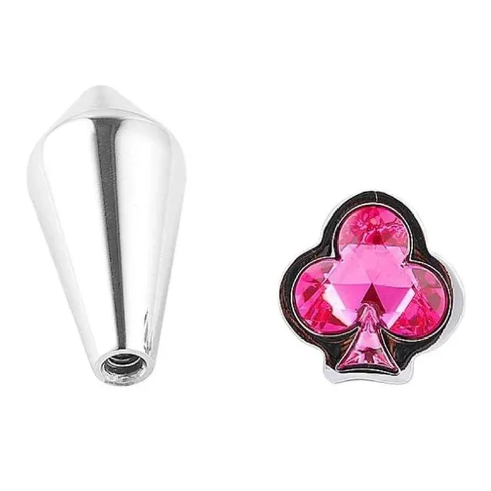 Jeweled Steel Plug Men Flared Lovegasm Male Sex Toys