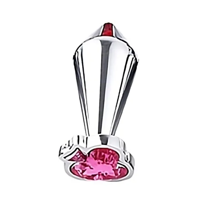 Jeweled Steel Plug Men Flared Lovegasm Male Sex Toys
