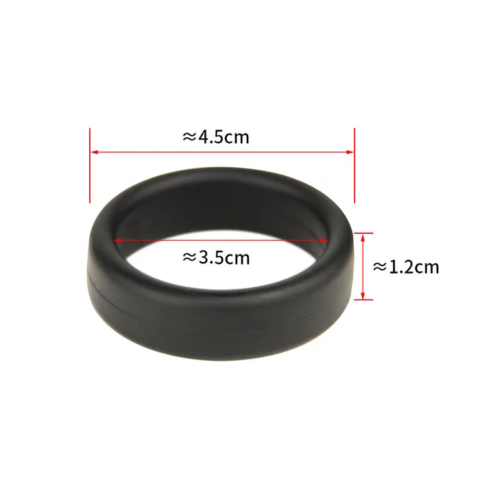 LAZADASEXTOYS Male Sex Toys 1 pcs Silicone PenisRings Wheel Cockring Penis sleeve extender Adult Sex Products Delay Male Masturbation Fun Toys for Men