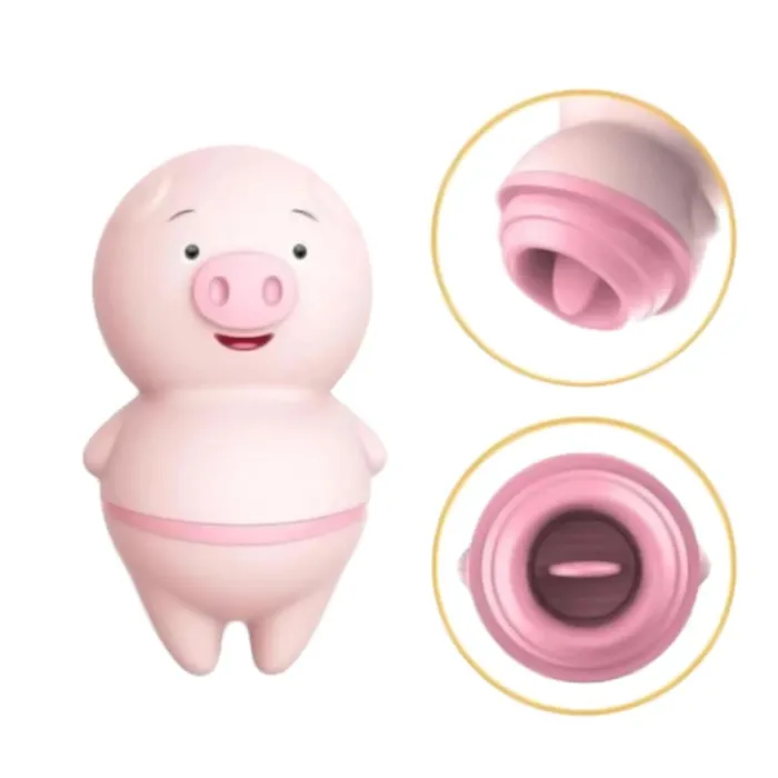 Lovegasm Vibrators Passionate Tongue Clit Pink Oral VibeSucking Mouth Clitorial
