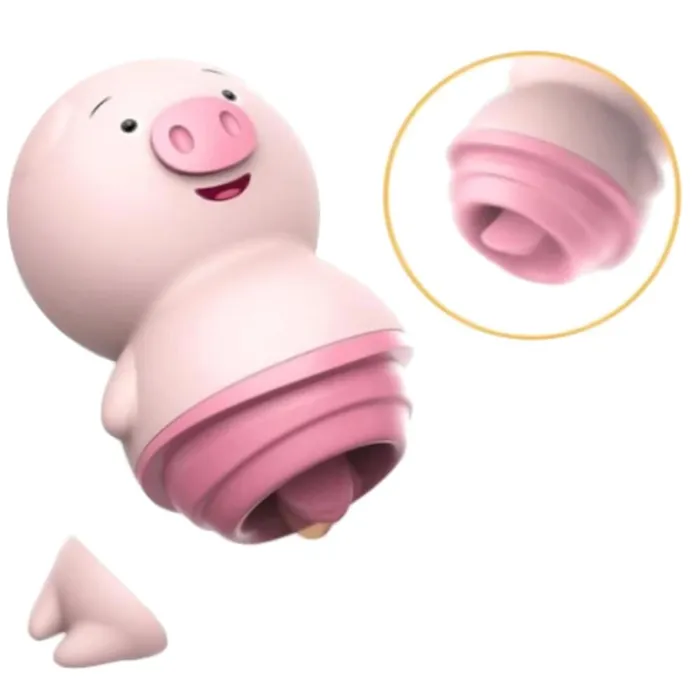 Lovegasm Vibrators Passionate Tongue Clit Pink Oral VibeSucking Mouth Clitorial