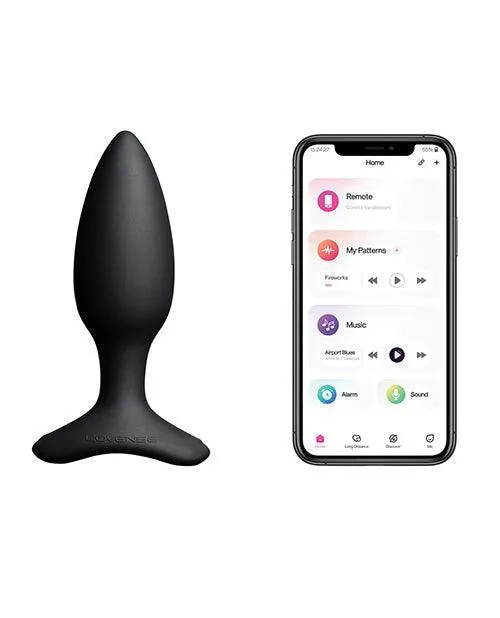 Anal Hytto Pte Ltd Lovense Hush 2 Butt Plug Black Anal Hytto Pte Ltd Lovense Hush 2 Butt Plug Black