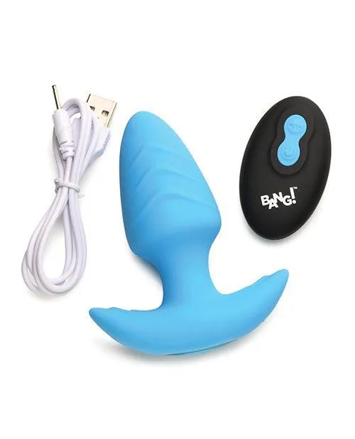 Bang Rotating Vibrating Tapered Butt Plug wRemote Xr LLC Anal