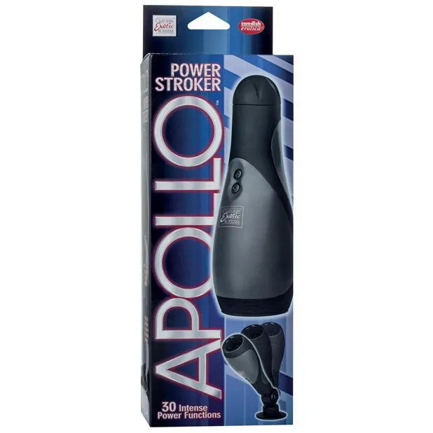 California Exotics Apollo Power Stroker Black California Exotics Male Sex Toys