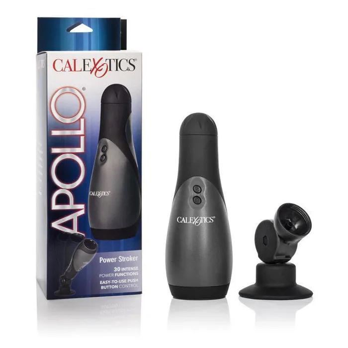 California Exotics Apollo Power Stroker Black California Exotics Male Sex Toys