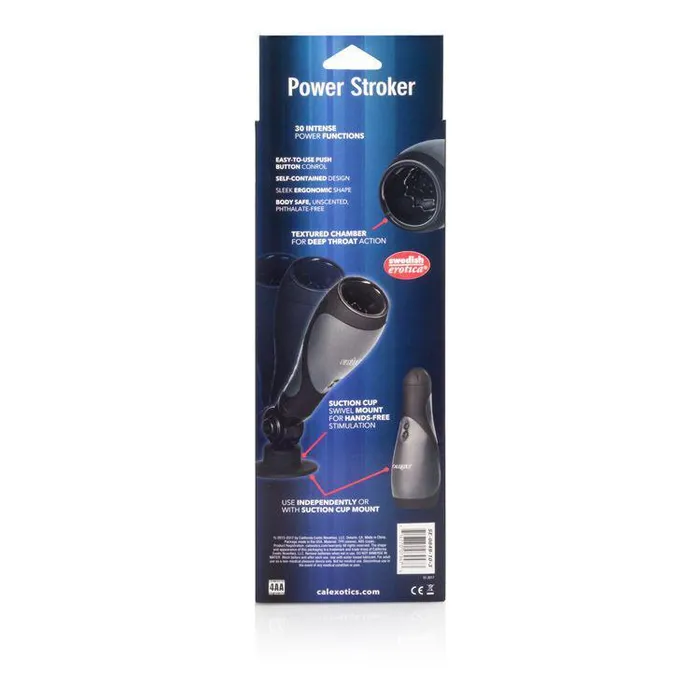 California Exotics Apollo Power Stroker Black California Exotics Male Sex Toys