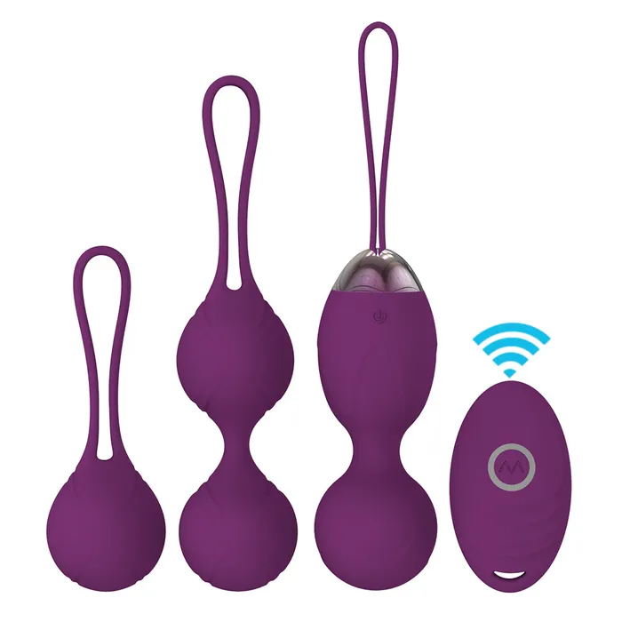 Dildos YOSPOSS Doctor Recommended Pelvic Floor 10 Vibration Modes Ben Wa Balls with Loop