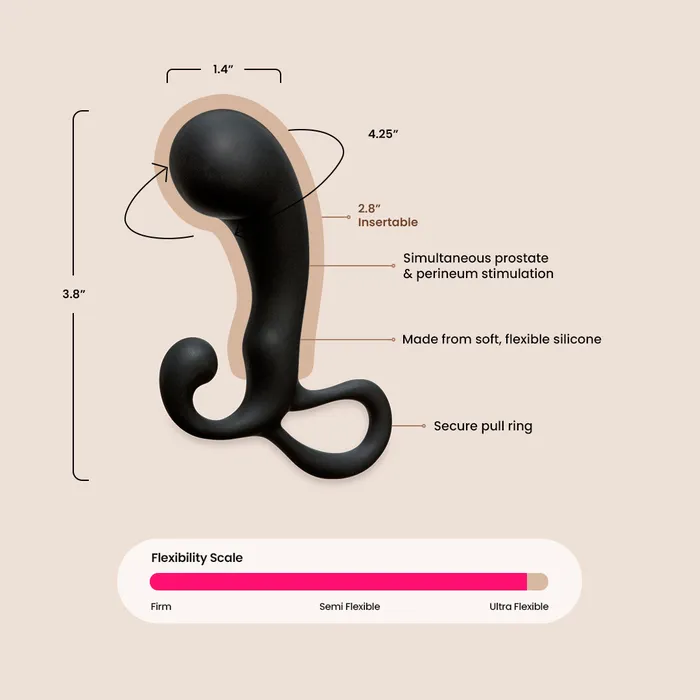 Doc Johnson Enterprises Male Sex Toys OptiMALE PMassager prostate stimulator