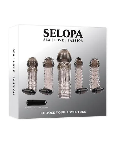 Evolved Novelties INC Vibrators Selopa Choose Your Adventure Smoke