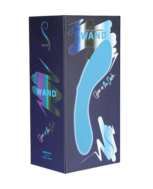 Female Sex Toys BMS Enterprises The Mini Swan Wand Glow In The Dark