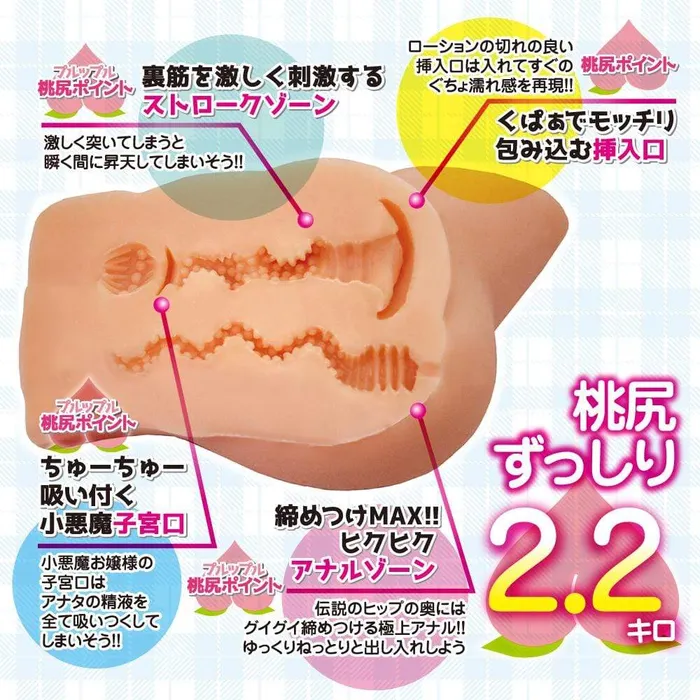 Loscul Dildos Loscul Junior Petite Little Devil Hip Hard Edition Onahole Beige