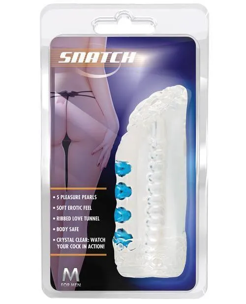 Male Sex Toys Blush Novelties Blush M For Men Snatch Masturbator Clear