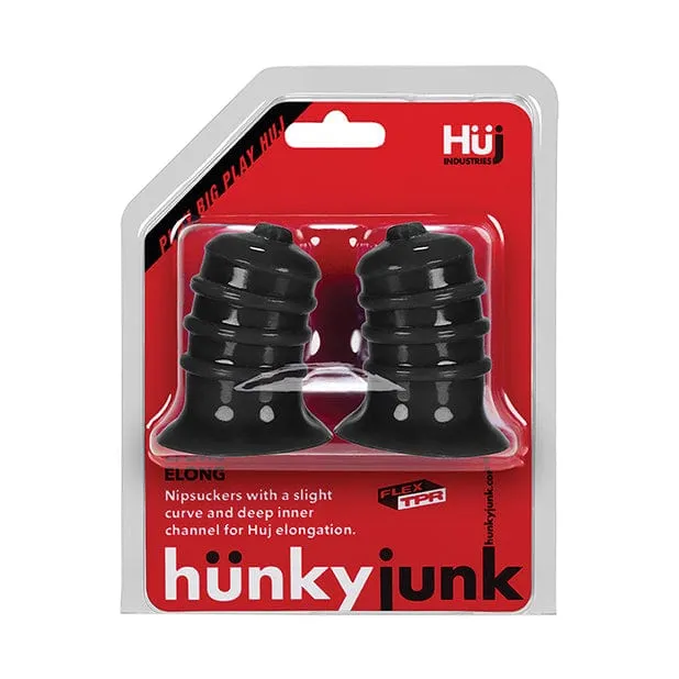 Oxballs Huj Hunky Junk Elong Nipple Suckers Black Oxballs Anal