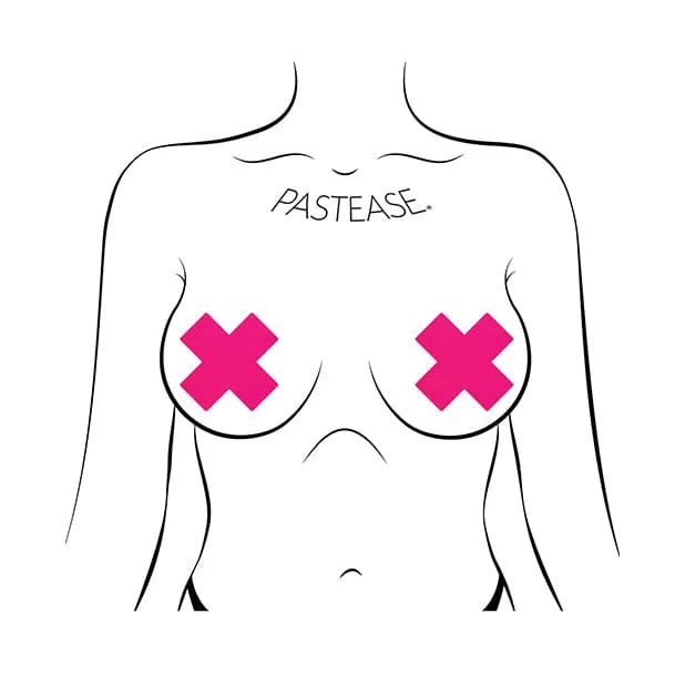 Pastease Female Sex Toys Pastease Neon Plus X Pasties Nipple Covers