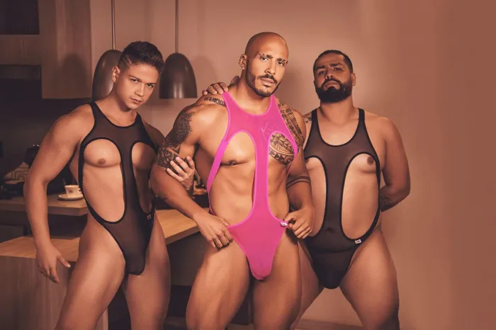 Teddies And Bodies CandyMan Mesh Bodysuit Teddies And Bodies CandyMan Mesh Bodysuit