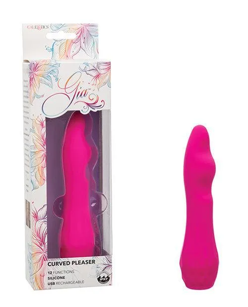 Vibrators California Exotic Novelties Gia Curved Pleaser Pink