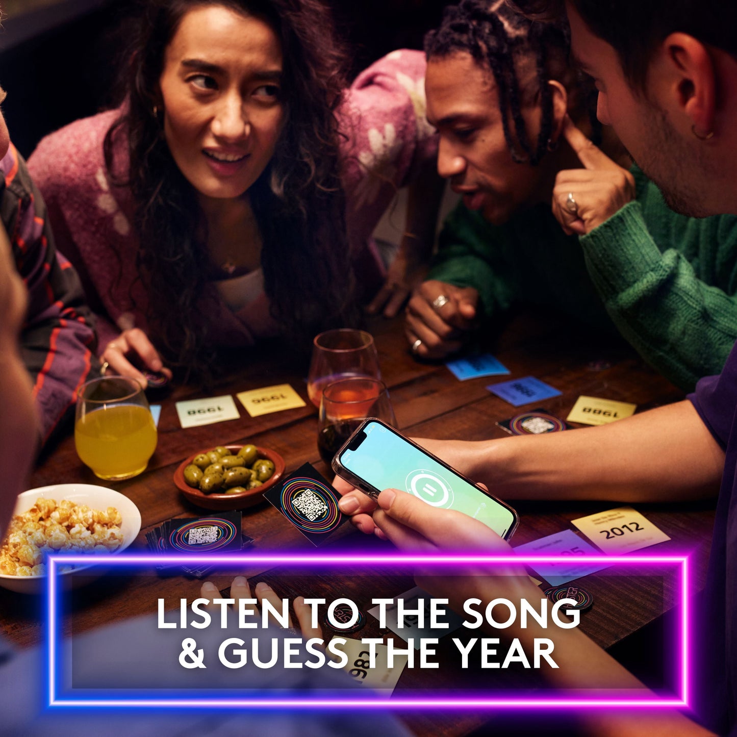 Hitster - the Music Party Card Game, Fun Music Card Game, 2-10 Players